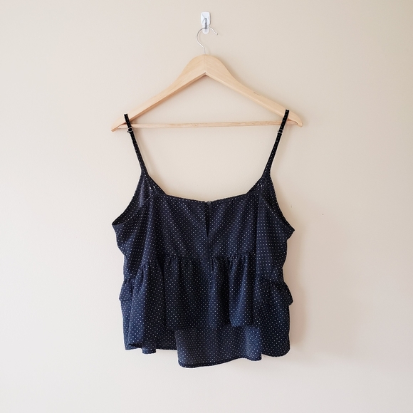 Polka Dot Ruffle Cami - Picture 2 of 7